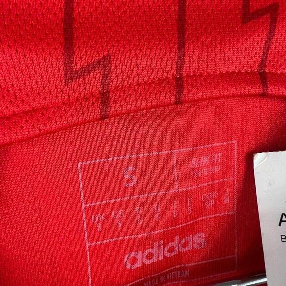 Arsenal FC Home Jersey 2023/24 Adidas Long Sleeve Shirt Red/White Size S NWT - Picture 5 of 7